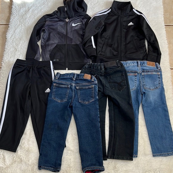 Nike Other - Adidas Nike Calvin Klein gap boys size 3T lot of 6 jackets pants jeans